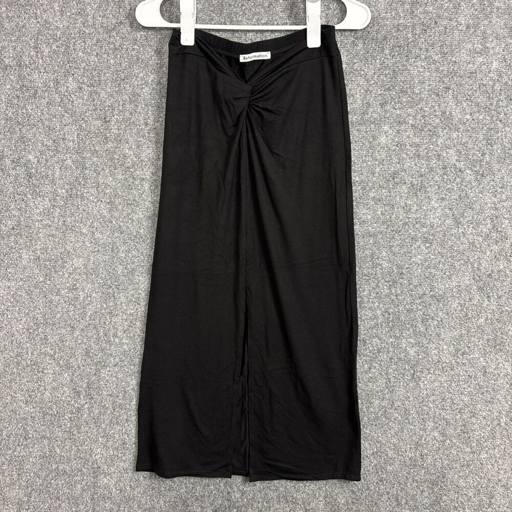 Reformation Skirt Womens Size S Black  Orson